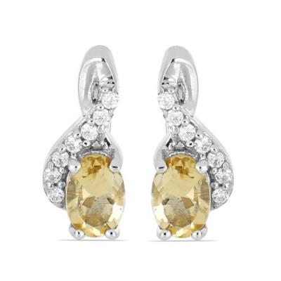 BUY STERLING SILVER NATURAL TANZANITE GEMSTONE CLASSIC EARRINGS